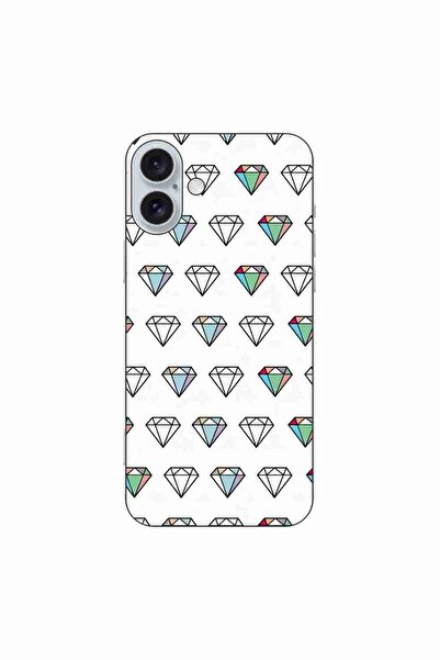 OEM Case compatible with Apple iPhone 16 Plus Silicone Gel Tpu Model Diamonds...