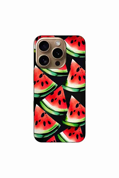 OEM Θήκη συμβατή με Apple iPhone 16 Pro από σιλικόνη gel TPU με σχέδιο φέτες ...
