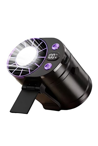 PopZa Portable Waist Worn Cooling Fan Rechargeable Personal Neck Fan for Outdoor