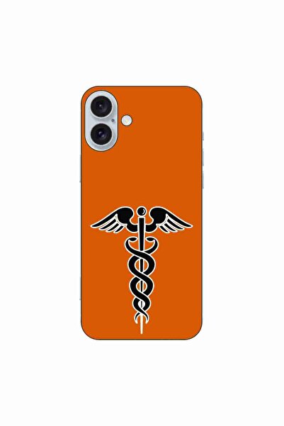 OEM Θήκη συμβατή με Apple iPhone 16 Plus από σιλικόνη gel TPU με σχέδιο ιατρι...
