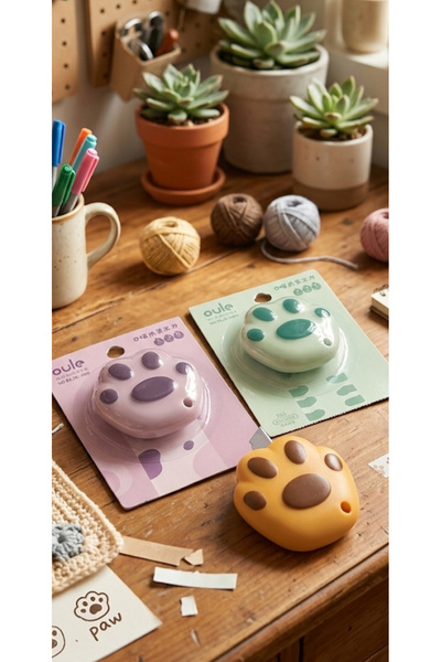 OULEME Pati maket bıçağı falçata sevimli kedi patisi ( Renk rastgele gönderil...