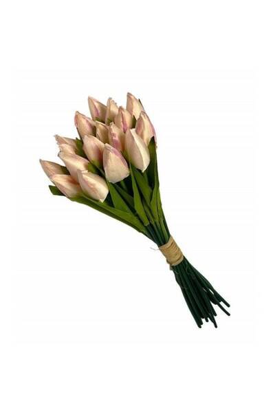 OEM Flori Artificiale Buchet 18 Lalele Legate Roz-Mov