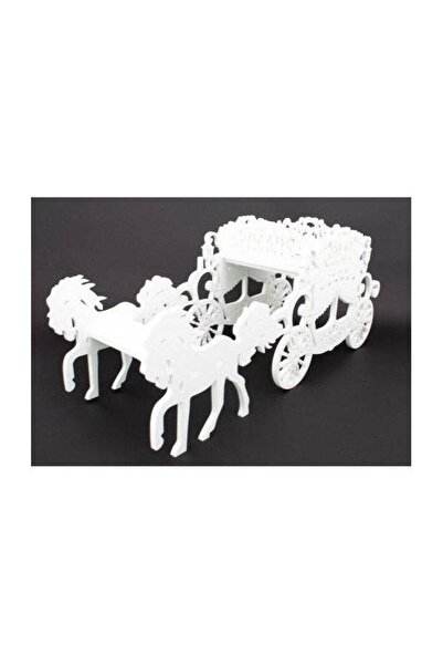OEM Ornament Din Plastic Trasura Perforata Alba