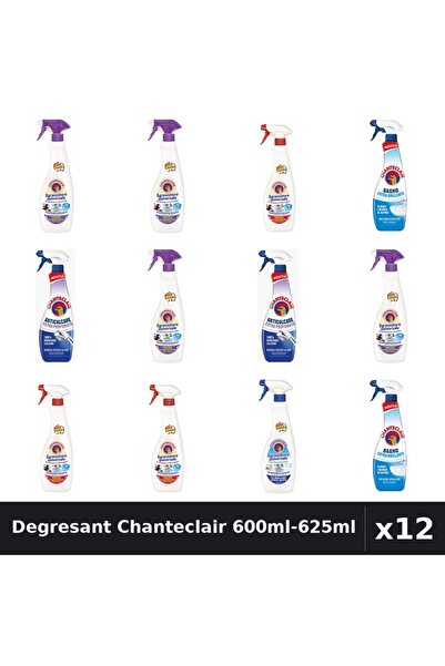 Chanteclair Set 12 Degresant Universal 600ml-625ml - Lavanda, Marsilia, Mosc,...