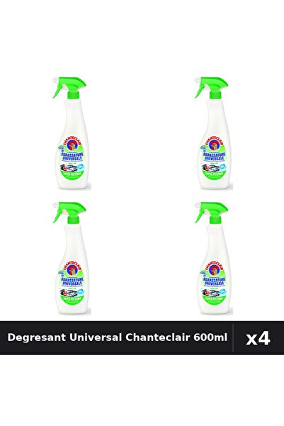 Chanteclair Pachet 4 Degresant Universal 600ml - Lămaie, Curățenie Eficientă