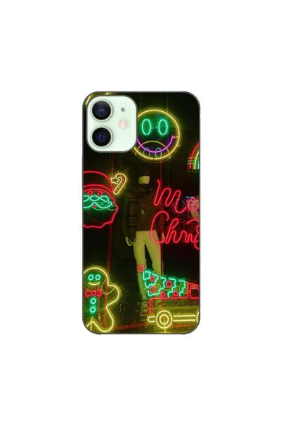 OEM Husa compatibila cu Apple iPhone 12 Mini Silicon Gel Tpu Model Craciun Vi...