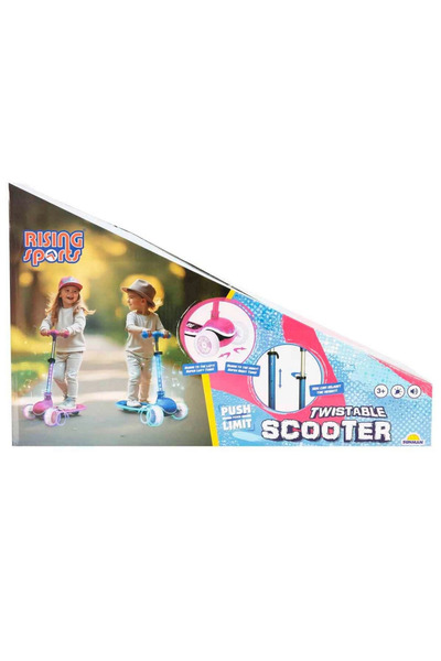 Genel Markalar Rising Sports Sesli ve Işıklı 3 Tekerlekli Katlanabilir Scoote...