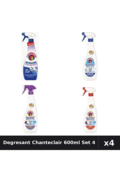 Chanteclair Set 4 Degresant Universal 600ml - Bicarbonat, Lavanda, Marsilia, ...
