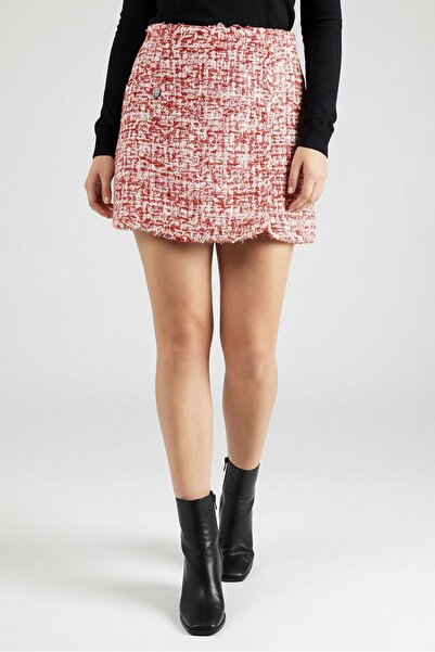 SANDRO Women Textured Mini Skirt, Multicolor