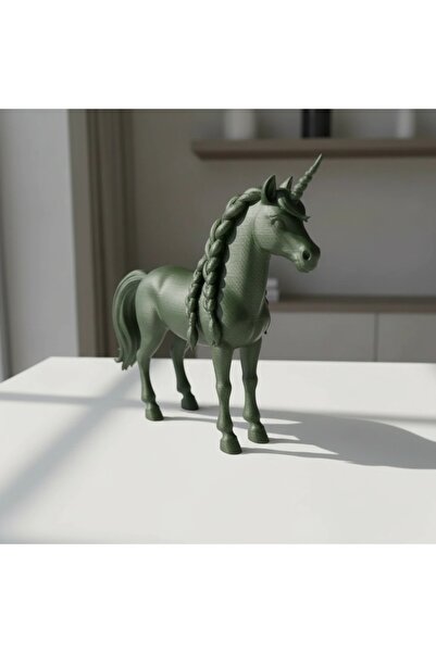 OEM 3D Printed Decorative Unicorn Figurine for Office