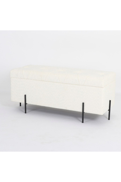 Generic 110cm Rectangular Boucle Rug Box