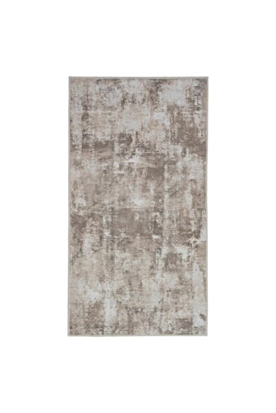 OEM Modern Carpet, 80 x 150 cm, Anti-slip, Brown, Polyester, Easy to Clean, W...