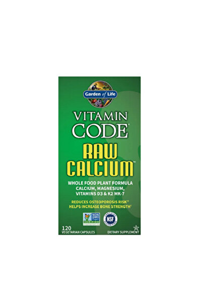 GARDEN OF LIFE RAW Calcium 120 Capsule -