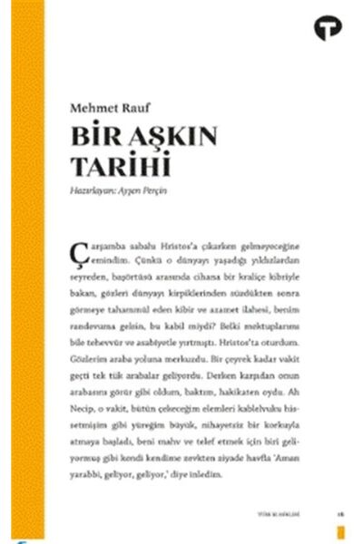 Turkuvaz Kitap Bir Aşkın Tarihi
