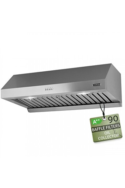 Turbionaire Hota semi-incorporabila Cook 90 Pro TCK90WPS, Motor 800 mc/h, Cla...