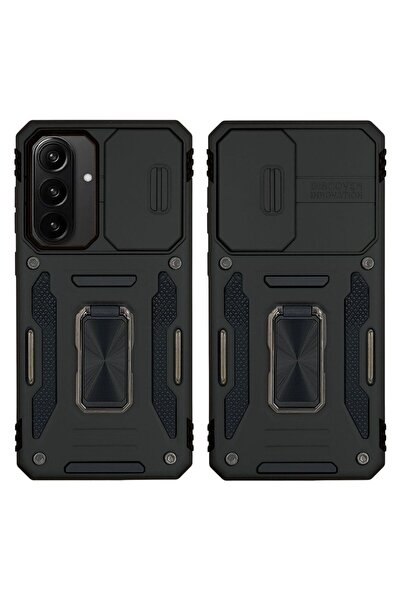 Sonique Θήκη Ring Armor CamShield για Samsung Galaxy A37 5G Μαύρο