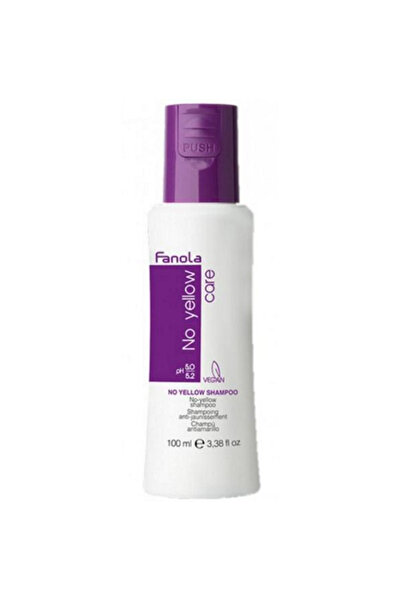 Fanola Sampon Impotriva Tonurilor de Galben - No Yellow Shampoo, 100 ml