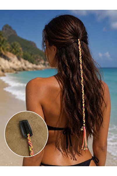 EL YAPIMI Ethnic Hair Clip with Snap
