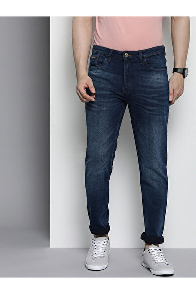 The Indian Garage Co By Styli Men Slim Fit Solid Jeans