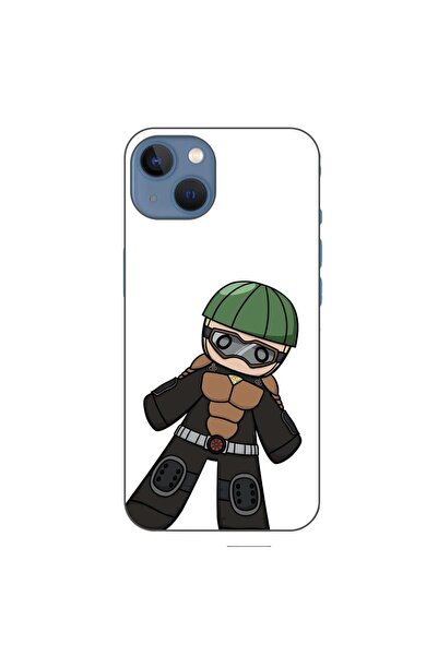 OEM Husa compatibila cu Apple iPhone 13 Silicon Gel Tpu Model One Punch Man M...