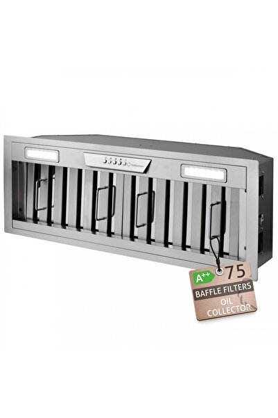 Turbionaire Chef 75 Pro THC75BPS built-in hood, Brushless motor 800 m³/h, cla...