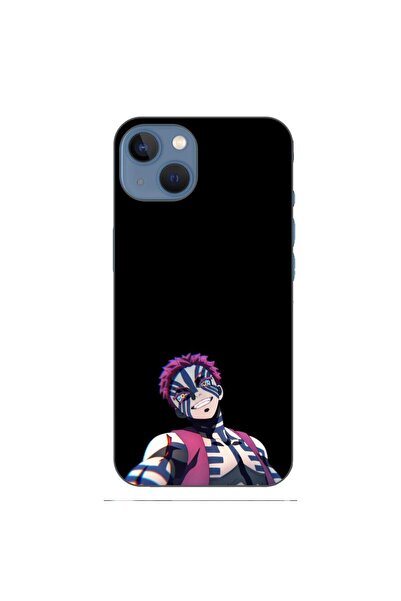 OEM Husa compatibila cu Apple iPhone 13 Silicon Gel Tpu Model Demon Slayer Akaza