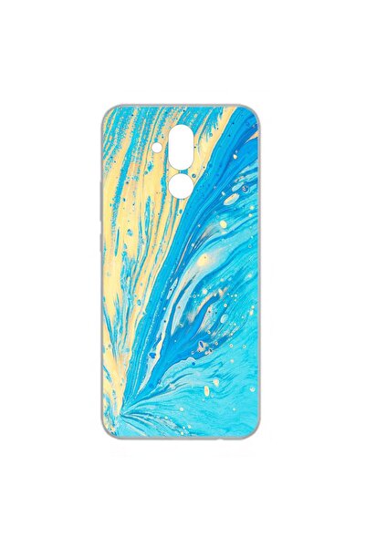 OEM Husa compatibila cu Huawei Mate 20 Lite Silicon Gel Tpu Model Aqua Bloom
