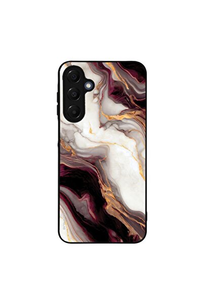 Sonique Θήκη Marble Series για Samsung Galaxy A16 4G / Galaxy A16 5G Μπορντώ