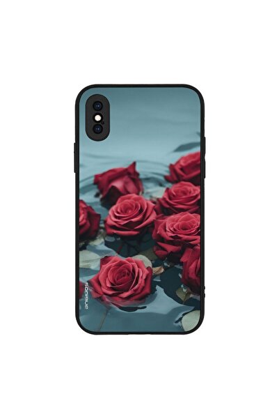 Sonique Θήκη Sunset in Eden Series για Apple iPhone X / iPhone XS Midnight Rose