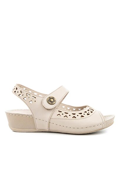 Muya Cream Women's Heeled Sandals 31130 Terra Z