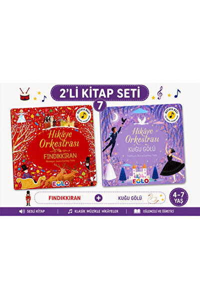 Eolo Hikâye Orkestrası Fındıkkıran & Kuğu Gölü Sesli Kitap 4-7 Yaş