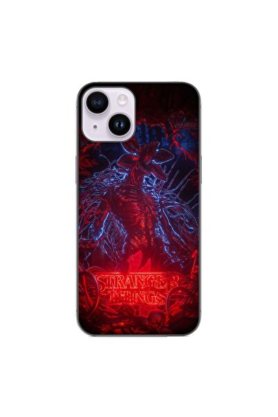 OEM Θήκη συμβατή με Apple iPhone 14 από σιλικόνη gel TPU με σχέδιο Demogorgon...