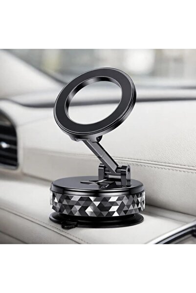 Auto Family FZE 360 °   حامل هاتف مغناطيسي للوحة القيادة في السيارة - حامل جو...