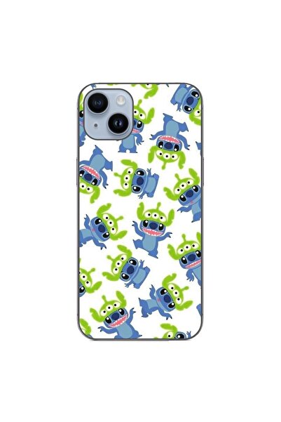 OEM Husa compatibila cu Apple iPhone 15 Plus Silicon Gel Tpu Model Stitch Pat...