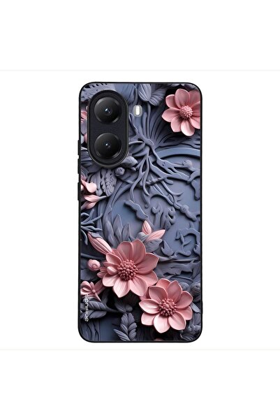 Sonique Θήκη 3D Flower Series για Xiaomi Poco X7 Pro 5G Ροζ 02