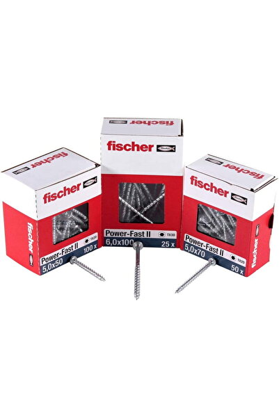 Fischer Șurub Power-Fast II 6.0x110 50buc