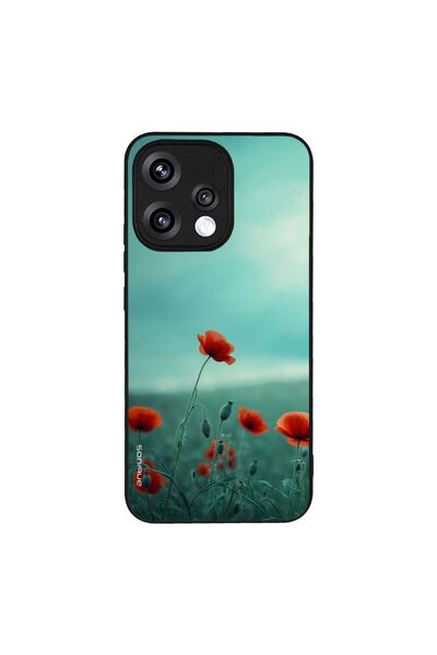Sonique Θήκη Sunset in Eden Series για Oppo Reno15 5G Scarlet Poppy
