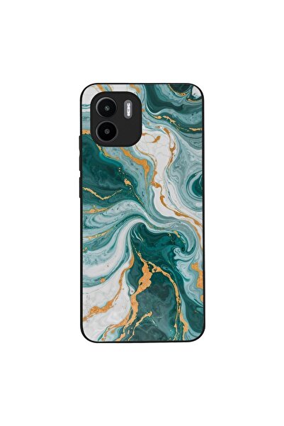 Sonique Θήκη Marble Series για Xiaomi Redmi A1 / Redmi A2 Πράσινο 01