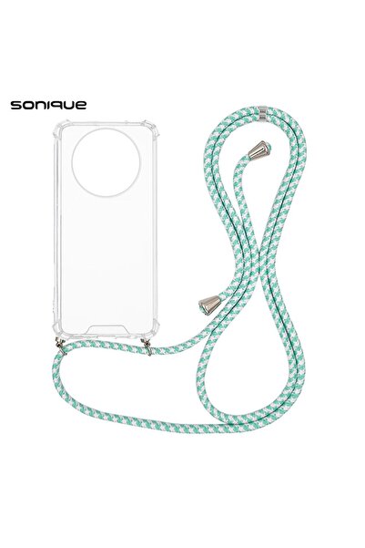 Sonique Θήκη Σιλικόνης με Κορδόνι Armor Clear Realme 12 5G / Realme 12x Rainb...
