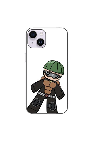 OEM Husa compatibila cu Apple iPhone 14 Silicon Gel Tpu Model One Punch Man M...