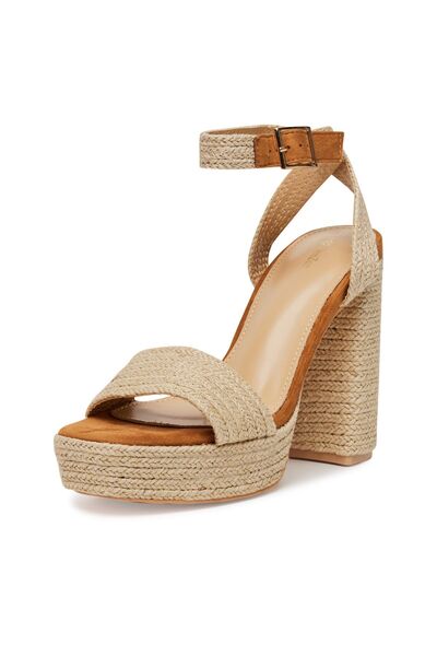 DeeZee Espadrile de damă KL-F20074-36 Bej