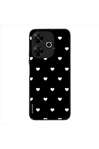 Sonique Θήκη Heart Series για Xiaomi Redmi 13 4G / Poco M6 4G Μαύρο 02
