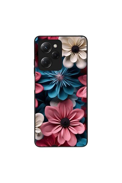 Sonique Θήκη 3D Flower Series για Xiaomi Poco X5 Pro 5G Ροζ 01