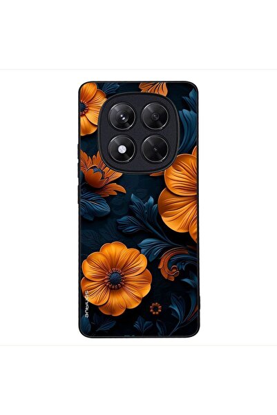 Sonique Θήκη 3D Flower Series για Xiaomi Redmi Note 14 Pro 4G Πορτοκαλί 01