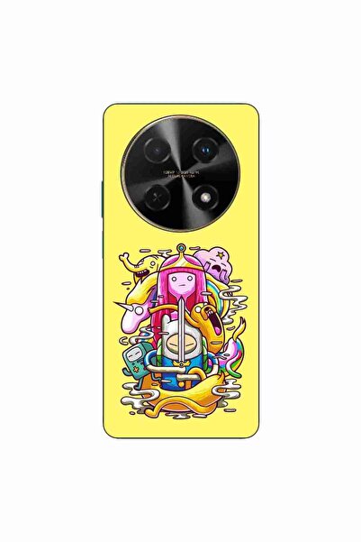 OEM Θήκη συμβατή με Huawei Nova 12i Σιλικόνης Gel TPU με σχέδιο Adventure Time