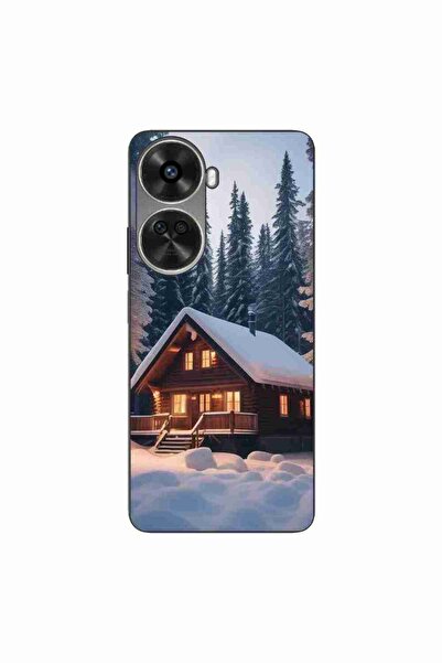 OEM Husa compatibila cu Huawei Nova 12 SE Silicon Gel Tpu Model Peisaj Iarna ...