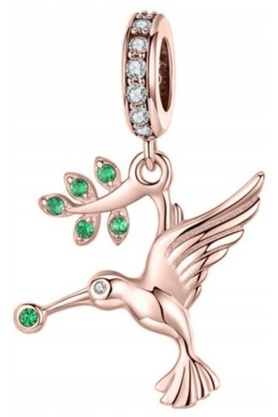 Larezo Pandantiv Tip Charm Pentru Bratari Modulare, Argint 925 Placat Cu Aur ...