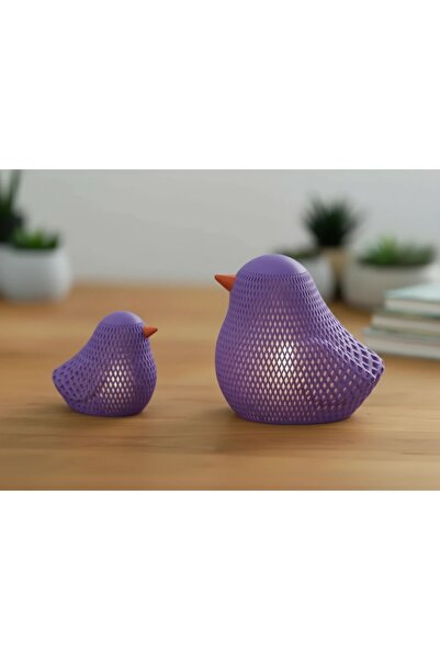 OEM Figurină Decorativă Pasăre Suport Lumanare Electrica Ambient Imprimare 3D