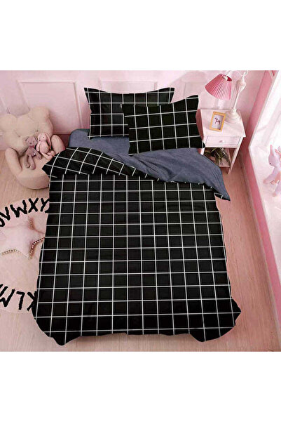 CasaDesteapta.ro 4-Piece %100 Cotton Duvet Cover Set , for Single Bed, Soft a...
