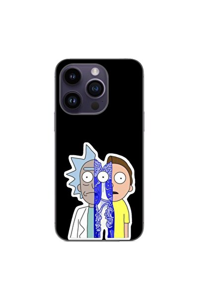OEM Case compatible with Apple iPhone 15 Pro Silicone Gel Tpu Model Rick And ...